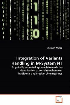 Paperback Integration of Variants Handling in M-System NT Book