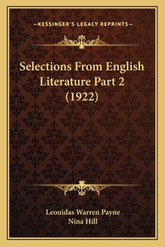 Selections From English Literature Part 2