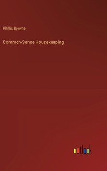 Hardcover Common-Sense Housekeeping Book