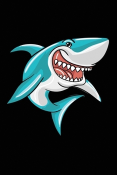 Paperback Shark: 6x9 Ruled Notebook, Journal, Daily Diary, Organizer, Planner Book