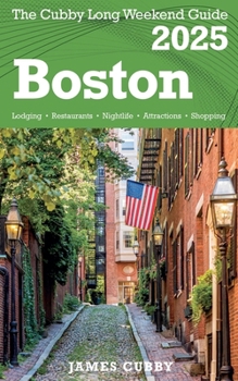 Paperback BOSTON The Cubby 2025 Long Weekend Guide Book