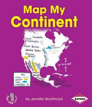 Paperback Map My Continent Book