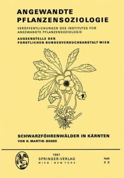Paperback Schwarzföhrenwälder in Kärnten [German] Book