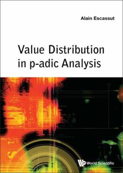Hardcover Value Distribution in P-Adic Analysis Book