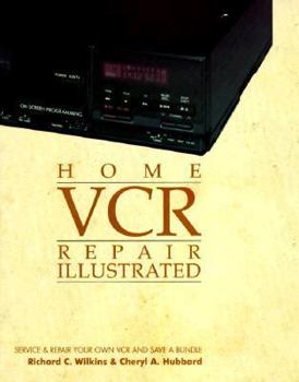 Paperback Home VCR Repair Illustrated Book