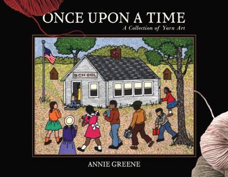 Hardcover Once Upon a Time: A Collection of Yarn Art Book