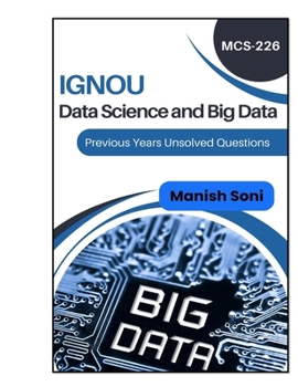 Paperback IGNOU MCA Data Science & Big Data Previous Year Unsolved Question Papers Book