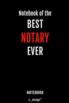 Notebook for Notaries / Notary: awesome handy Note Book [120 blank lined ruled pages]