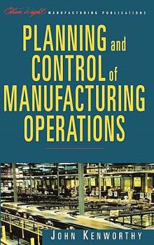 Hardcover Planning and Control of Manufacturing Operations Book