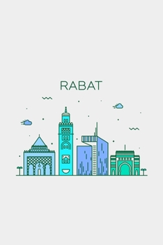 Rabat Minimalist Travel Notebook [Lined] [6x9] [110 pages]