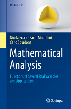 Paperback Mathematical Analysis: Functions of Several Real Variables and Applications Book