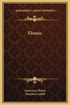 Hardcover Eleusis Book