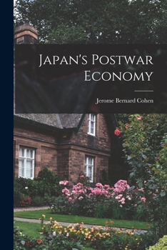 Paperback Japan's Postwar Economy Book