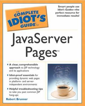 Paperback The Complete Idiot's Guide to JavaServer Pages Book
