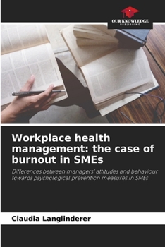 Paperback Workplace health management: the case of burnout in SMEs Book