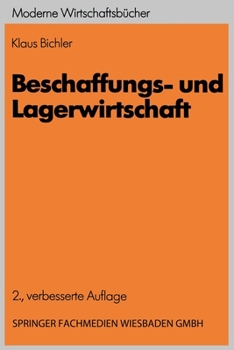 Paperback Beschaffungs- und Lagerwirtschaft [German] Book