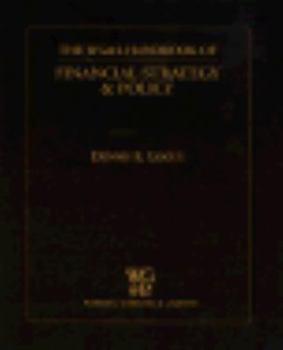 Paperback Warren, Gorham, & Lamont Handbook of Financial Strategy and Policy Book