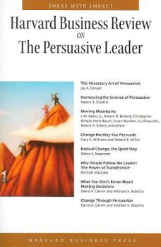 Paperback Harvard Business Review on the Persuasive Leader Book