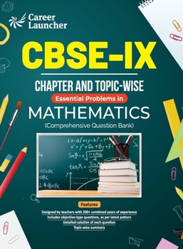 Paperback CBSE Class IX 2024 Mathematics - Chapter & Topic-wise Question Bank Book
