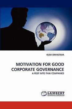 Paperback Motivation for Good Corporate Governance Book