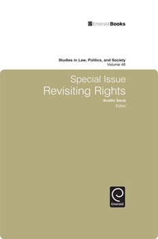 Hardcover Studies in Law, Politics, and Society: Special Issue: Revisiting Rights Book