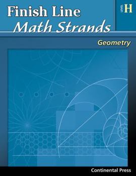 Paperback Geometry Workbook: Finish Line Math Strands: Geometry, Level H - 8th Grade Book