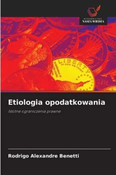 Paperback Etiologia opodatkowania [Polish] Book