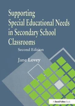 Hardcover Supporting Special Educational Needs in Secondary School Classrooms Book