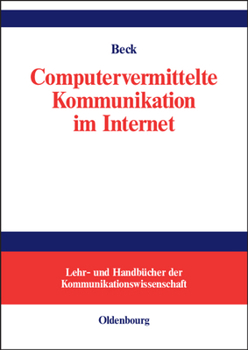 Hardcover Computervermittelte Kommunikation Im Internet [German] Book