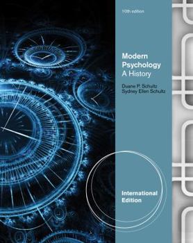 Paperback Modern Psychology: A History. by Duane Schultz, Sydney Schultz Book