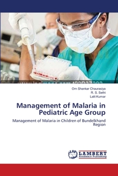Paperback Management of Malaria in Pediatric Age Group Book