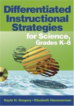 Paperback Differentiated Instructional Strategies for Science, Grades K-8 [With CDROM] Book