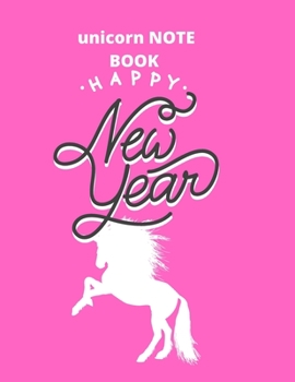 notebook gift  unicorn:happy new year: Unicorn Journal and notebook gift : Journal and Notebook for Girls - Composition Size (8.5"x11") With Lined and ... for Journal, Doodling, Sketching and Notes
