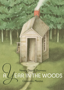 Library Binding Year in the Woods Book