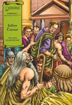 Paperback Julius Caesar Graphic Novel (Saddleback's Illustrated Classics) Book