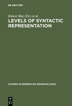 Hardcover Levels of Syntactic Representation Book