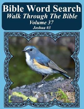 Paperback Bible Word Search Walk Through The Bible Volume 37: Joshua #3 Extra Large Print Book