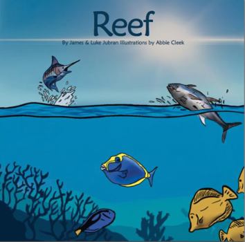 Board book Reef: Children's book, Board Book, Baby Book, Fish, Smile Outside Book