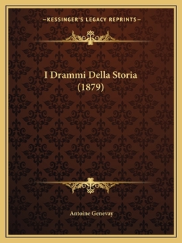 Paperback I Drammi Della Storia (1879) [Italian] Book