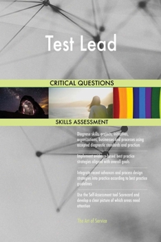 Paperback Test Lead Critical Questions Skills Assessment Book