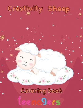 Paperback Creativity Sheep Coloring Book Teenagers: 8.5''x11''/sheep coloring book