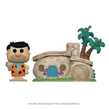 Accessory Pop Town Flintstones Home Book