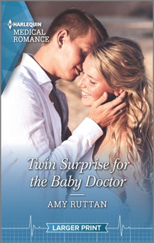 Mass Market Paperback Twin Surprise for the Baby Doctor [Large Print] Book