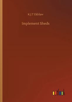 Paperback Implement Sheds Book