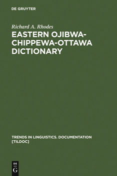 Hardcover Eastern Ojibwa-Chippewa-Ottawa Dictionary Book