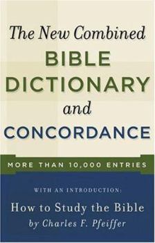 Paperback New Combined Bible Dictionary and Concordance Book