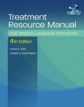 Paperback Treatment Resource Manual for Speech Language Pathology [With CDROM] Book