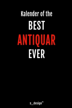 Kalender für Antiquare / Antiquar: Immerwährender Kalender / 365 Tage Tagebuch / Journal [3 Tage pro Seite] für Notizen, Planung / Planungen / Planer, Erinnerungen, Sprüche (German Edition)