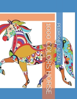 Paperback 1000 Colors Horse Book