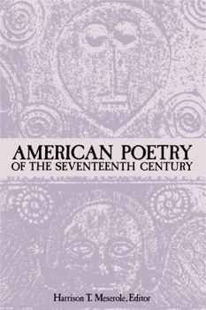 Paperback American Poetry of the Seventeenth Century Book